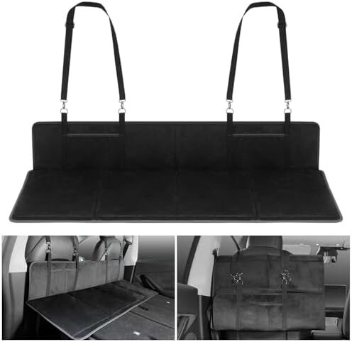 【新品送料無料】車中泊 マット 隙間 後部座席マット 折りたたみ式 アウトドア キャンプ マット 車載 ベッドキット 収納ポケット_画像1