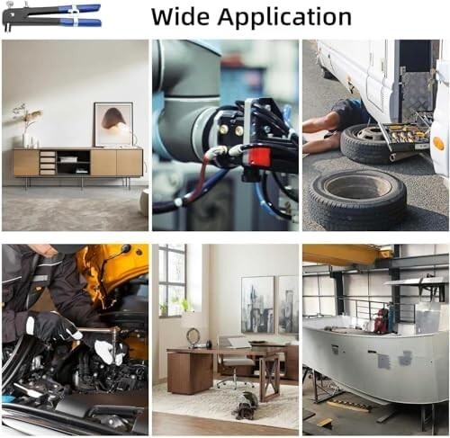 【新品送料無料】ハンドリベッターセット M3 M4 M5 M6 M8 ネジ付き 86個 リベット セット ナット リベット インサート ツール_画像8