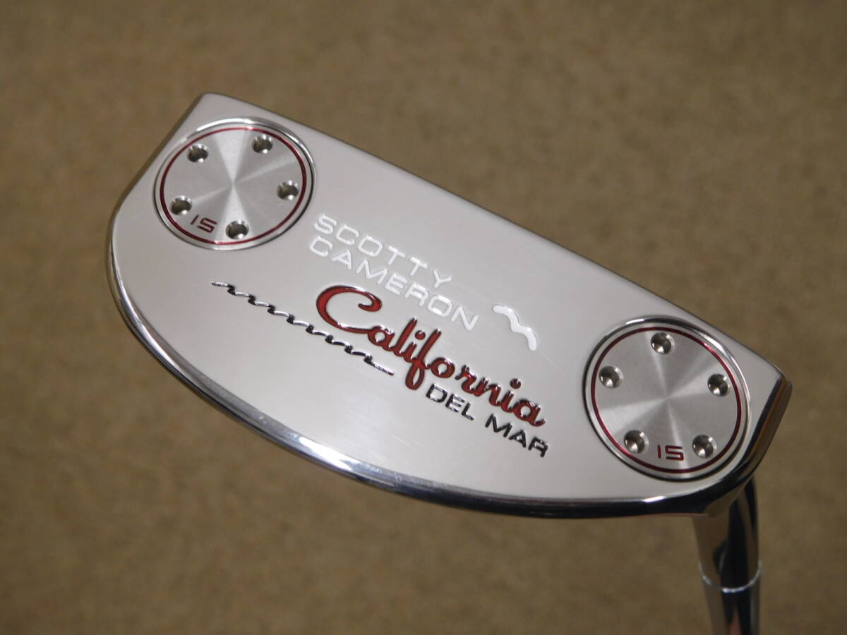スコッティキャメロン カリフォルニア デルマー ☆ 槌目加工 ＆ ミラーフィニッシュ！正規品です！_画像6