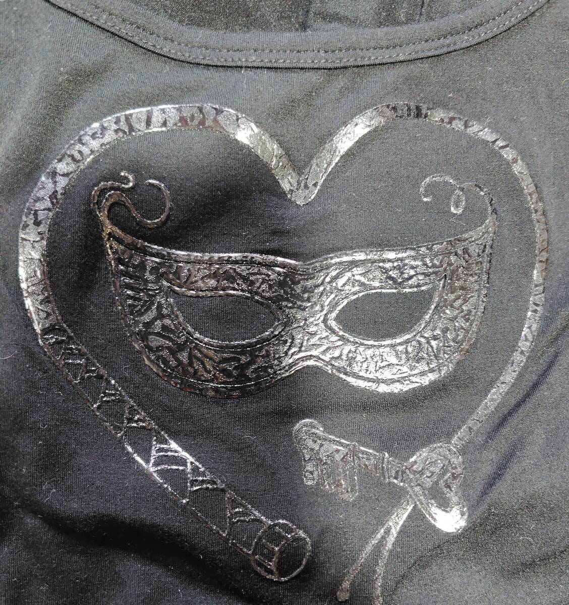 RoenロングTシャツ黒_画像2