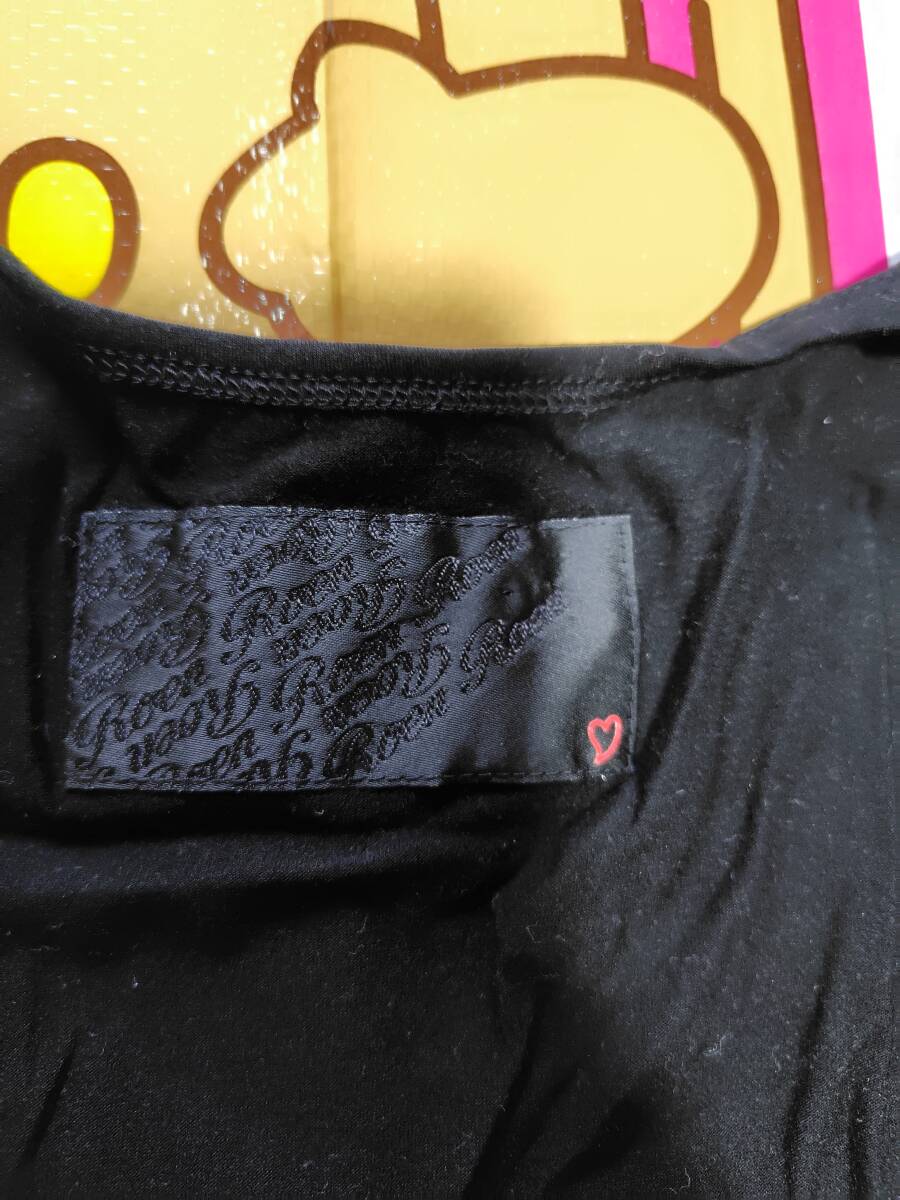 RoenロングTシャツ黒_画像3