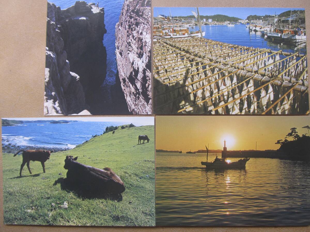 a長崎【壹岐】絵葉書 8枚,袋_画像3