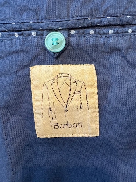 人気イタリアブランド【BARBATI】コットンストレッチジャケット_画像7