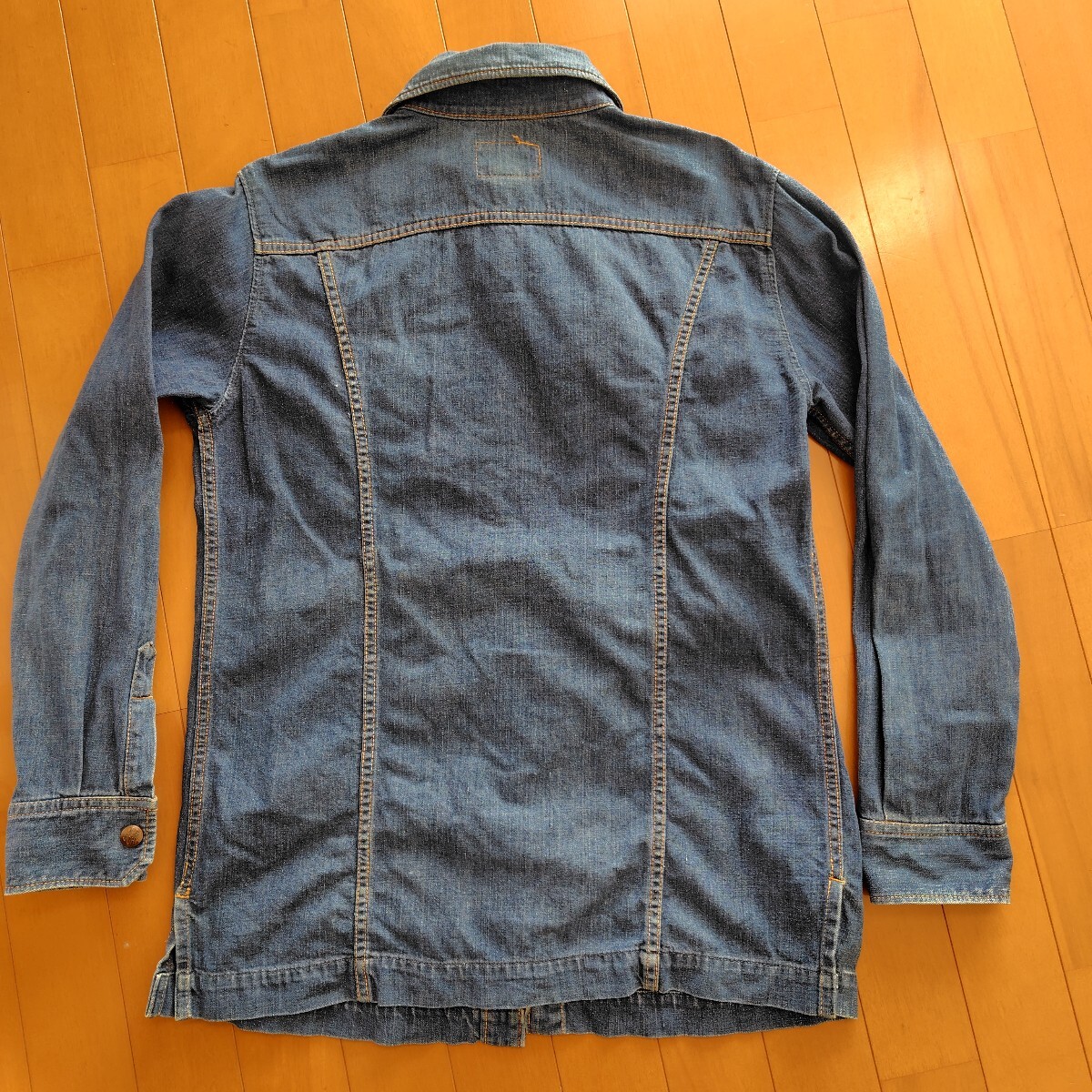 ヴィンテージ 70s ビッグジョン BIG-JOHN デニムシャツ デニムジャケット M_画像8