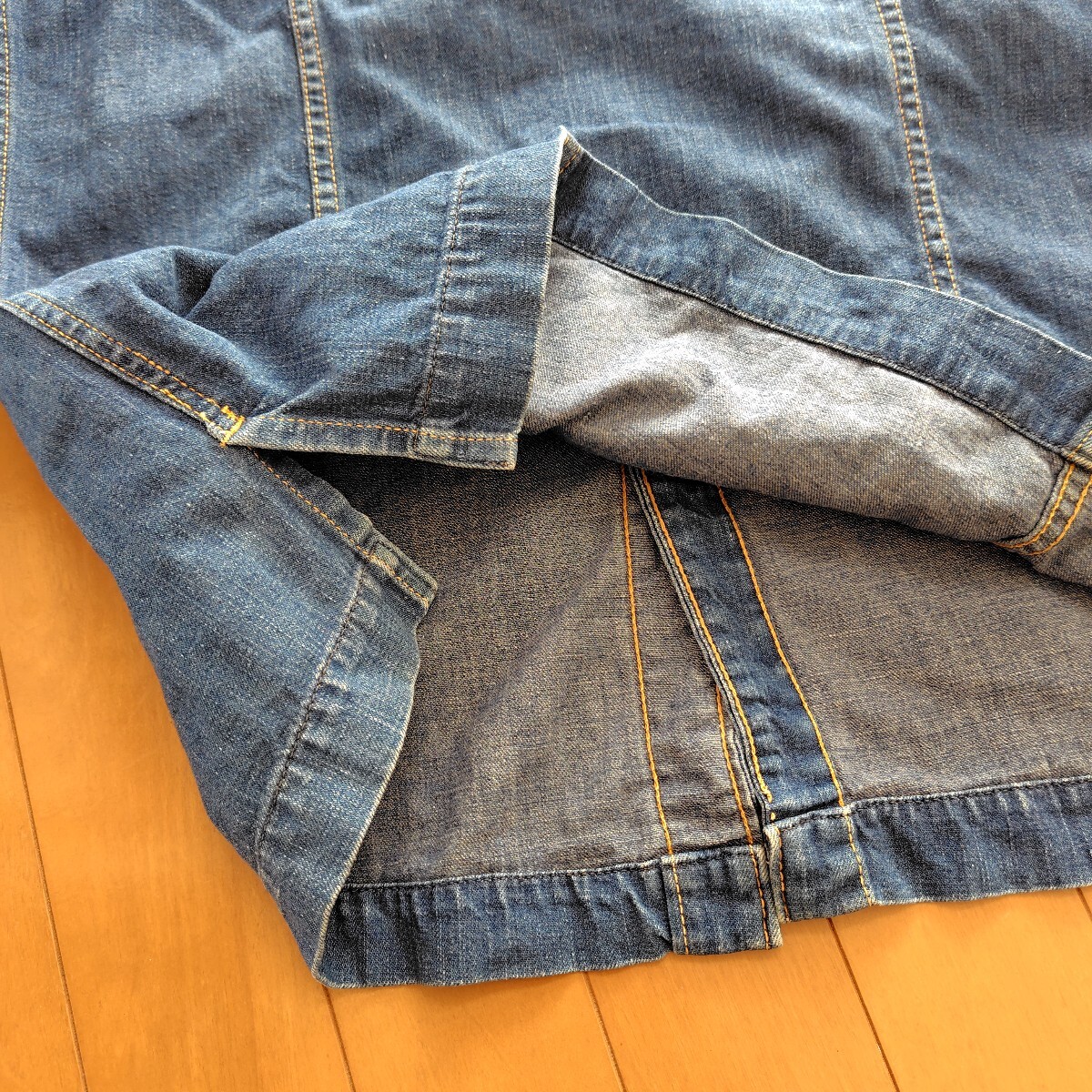 ヴィンテージ 70s ビッグジョン BIG-JOHN デニムシャツ デニムジャケット M_画像9