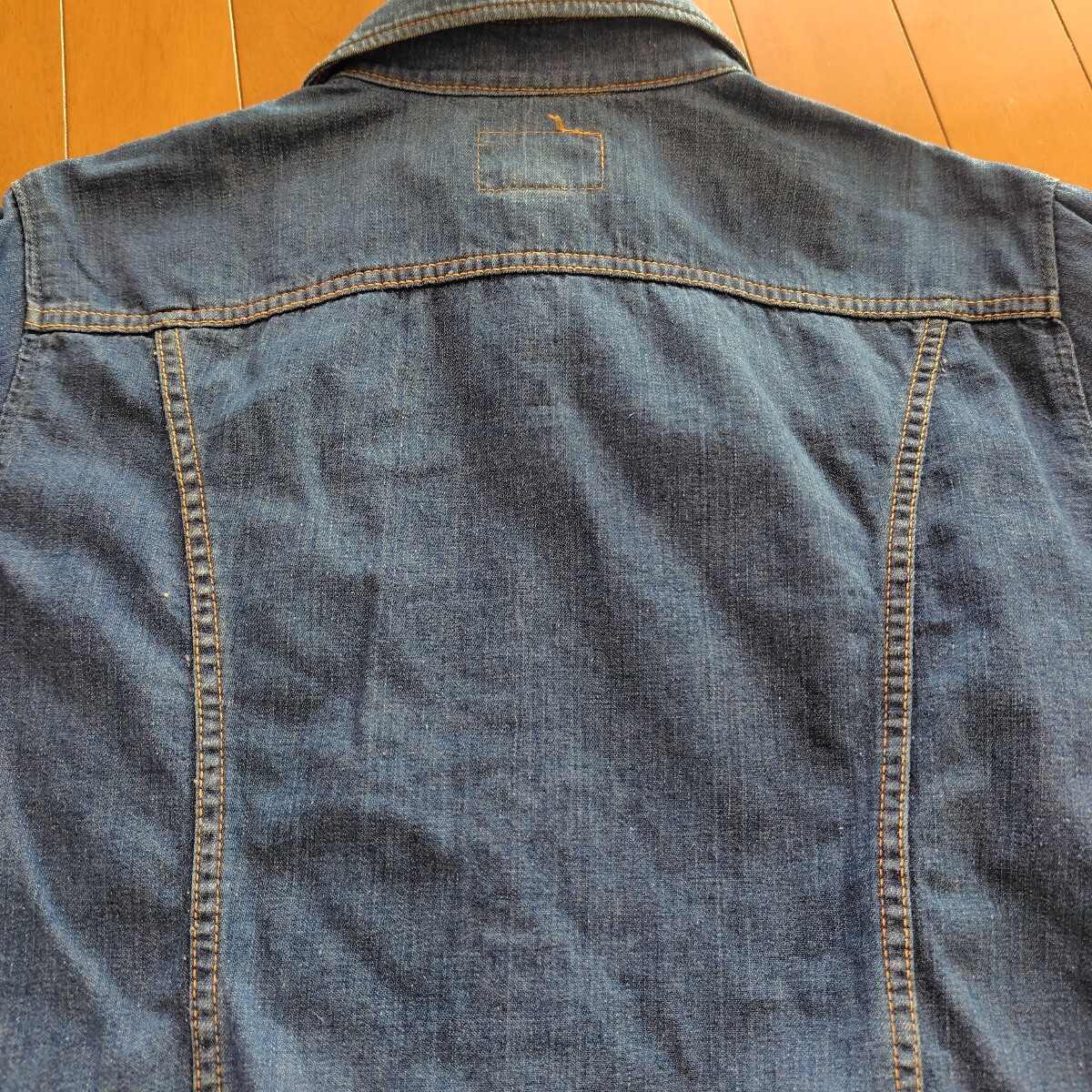 ヴィンテージ 70s ビッグジョン BIG-JOHN デニムシャツ デニムジャケット M_画像10