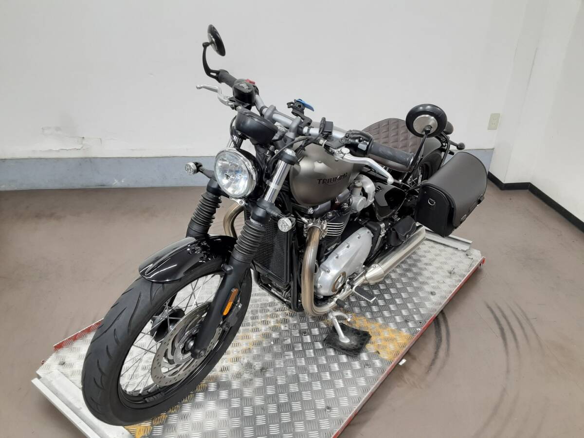 [72123]TRIUMPH Bonneville bo балка SMTDAD 2018 год модели навесная сумка имеется ETC оборудование 