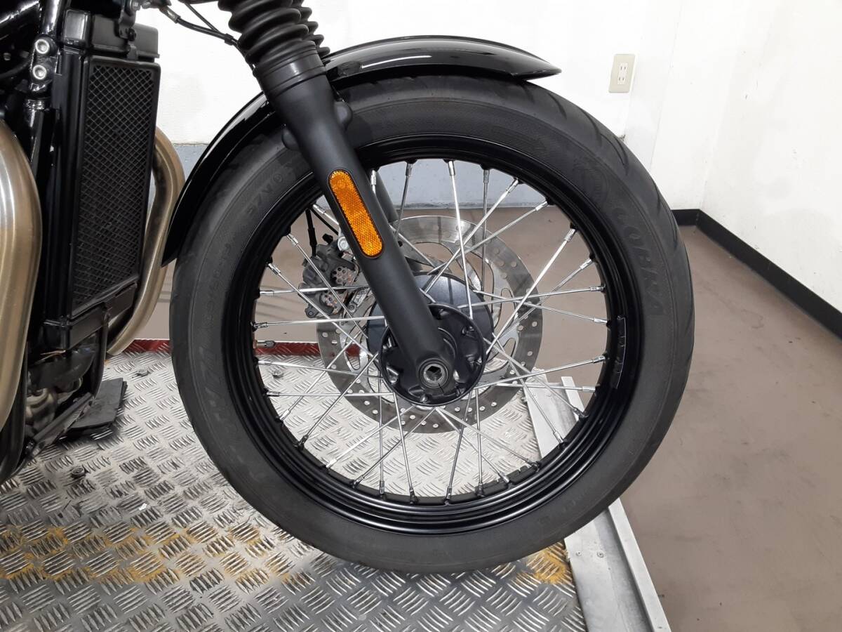 [72123]TRIUMPH Bonneville bo балка SMTDAD 2018 год модели навесная сумка имеется ETC оборудование 