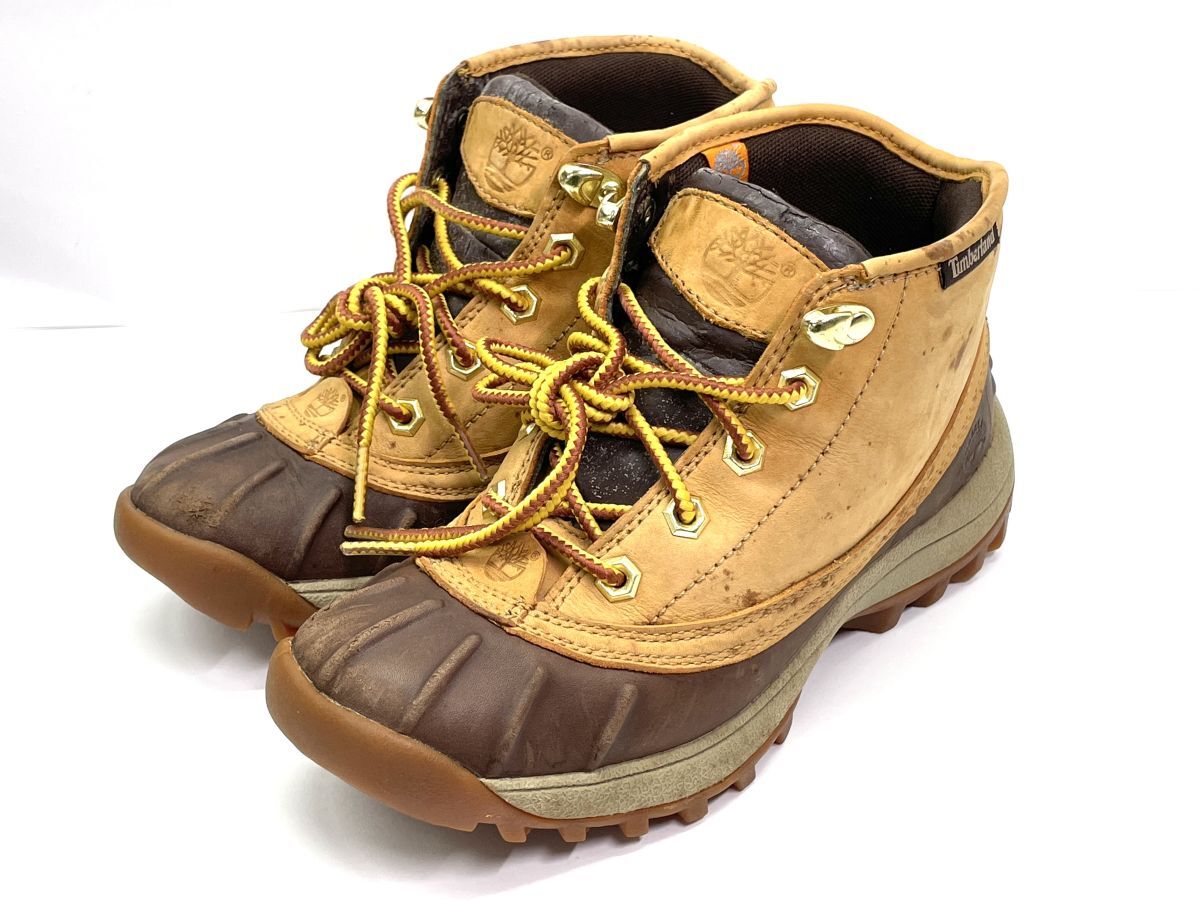 【R829】ティンバーランド Timberland レディース トレッキングシューズ 登山靴 アウトドア カジュアル 22.5cm ブーツ b_画像2