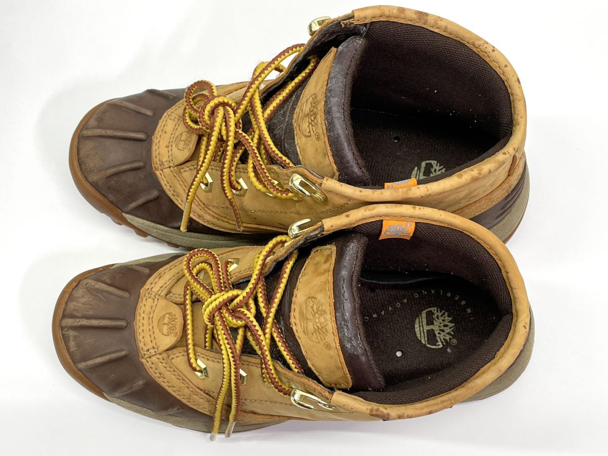 【R829】ティンバーランド Timberland レディース トレッキングシューズ 登山靴 アウトドア カジュアル 22.5cm ブーツ b_画像4