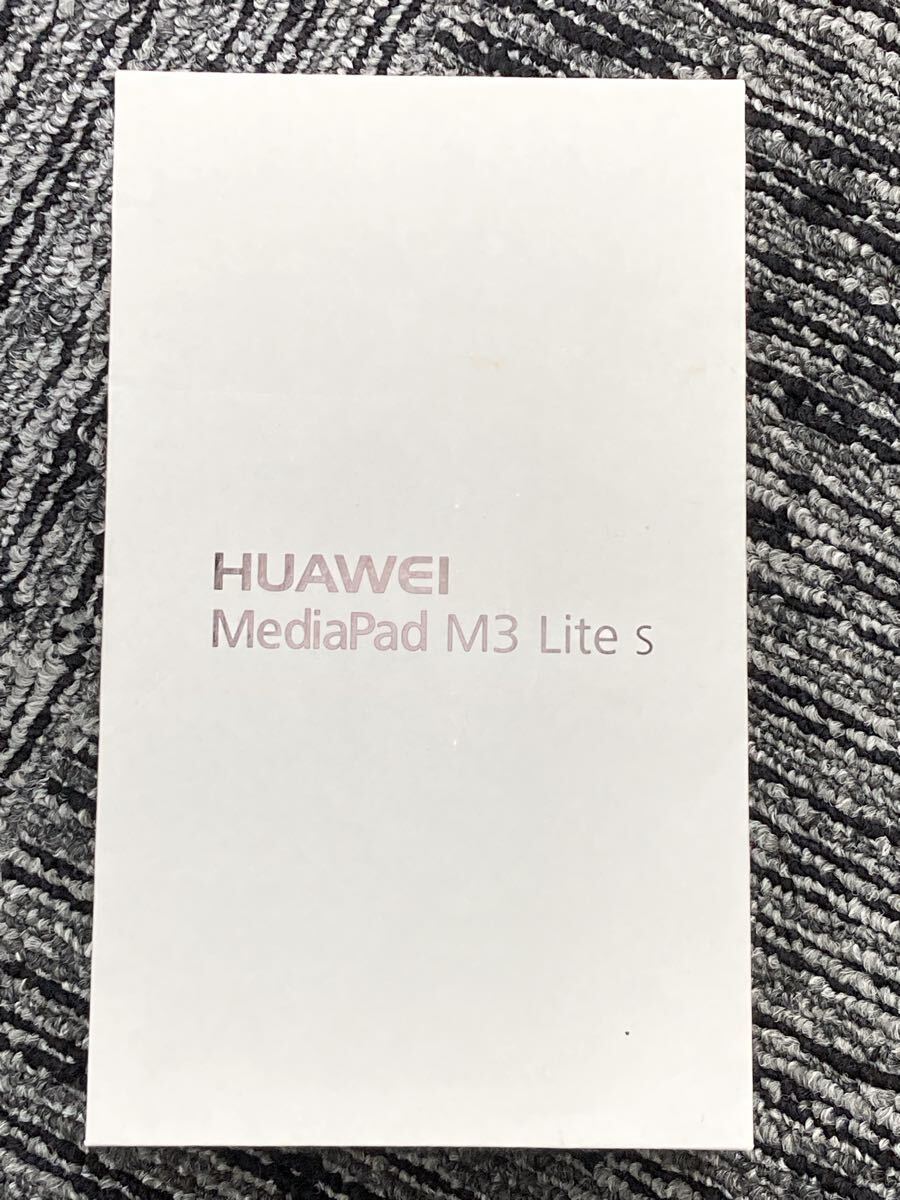 HUAWEI MediaPad ホワイト Huawei SIMフリー M3 Lite s 720HW ワイモバイル ソフトバンク タブレット 充電器付属 箱付き 1113K① 小来佐_画像1