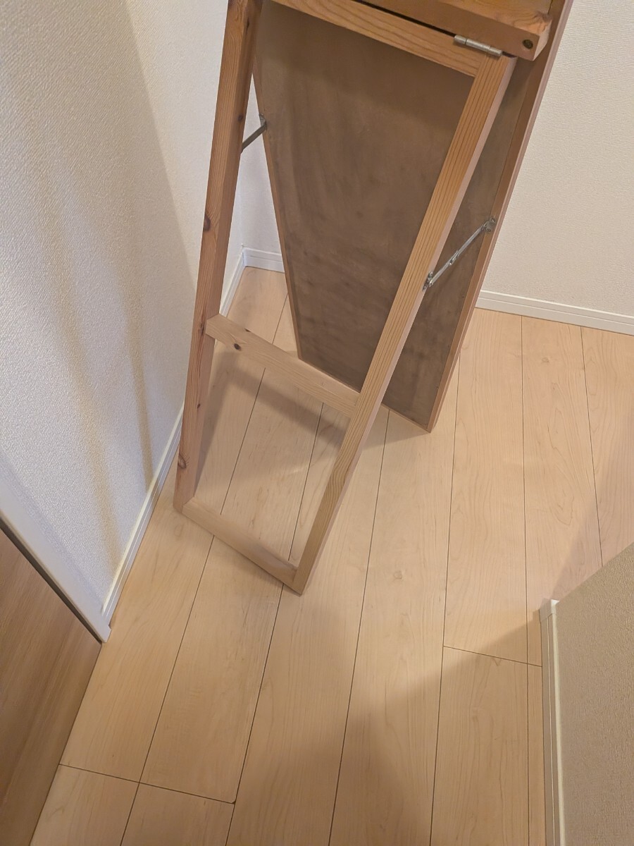MUJI　無印良品　スタンドミラー　全身鏡　パイン材_画像7