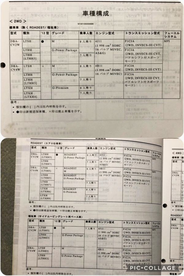 ★★★デリカ D:5　CV2W/CV5W　サービスマニュアル　整備解説書/追補版　11.12★★★_画像3