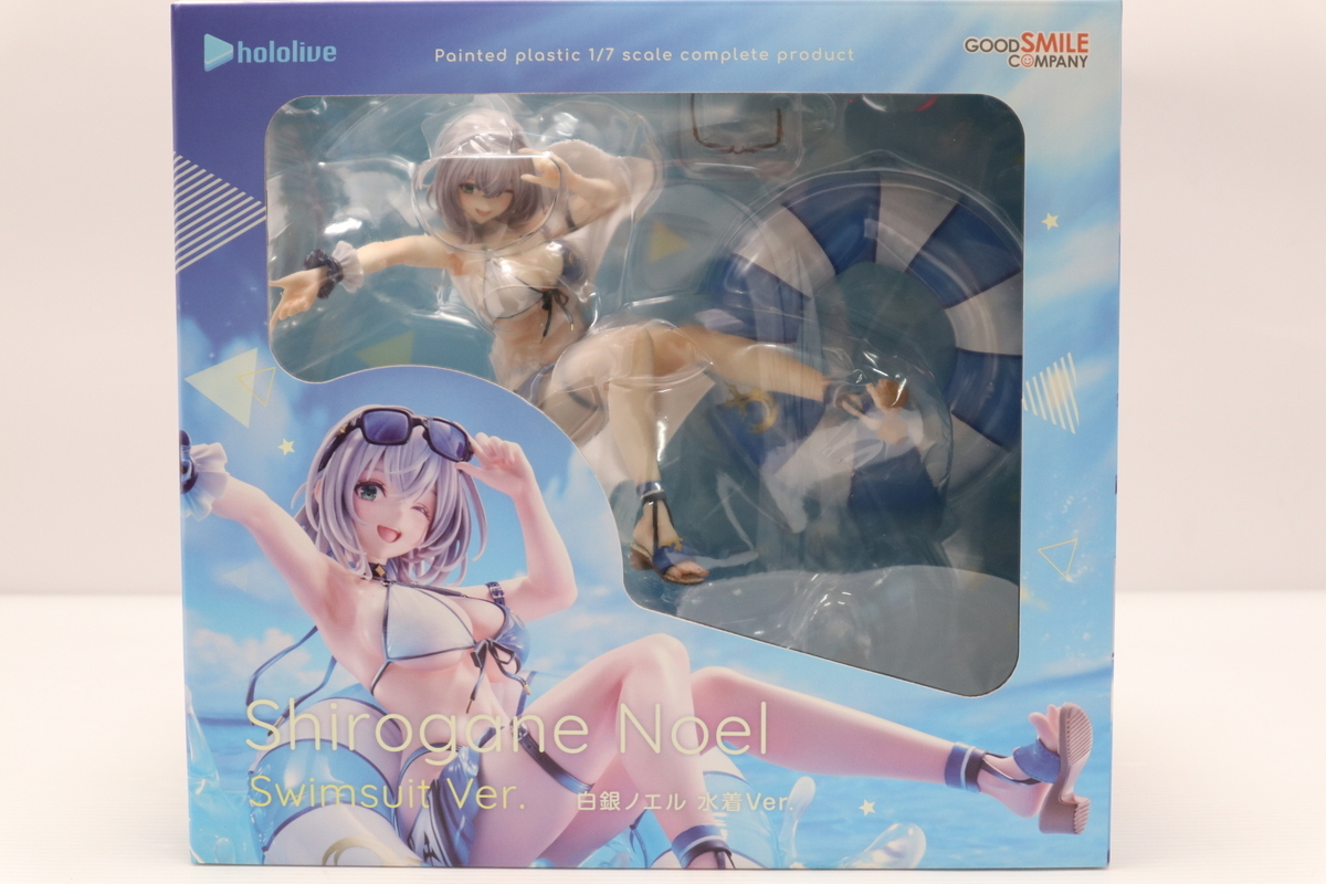 053-m216 【未開封】 hololive 白銀ノエル 水着Ver. 1/7スケール フィギュア ホロライブ 3期生 団長_画像1