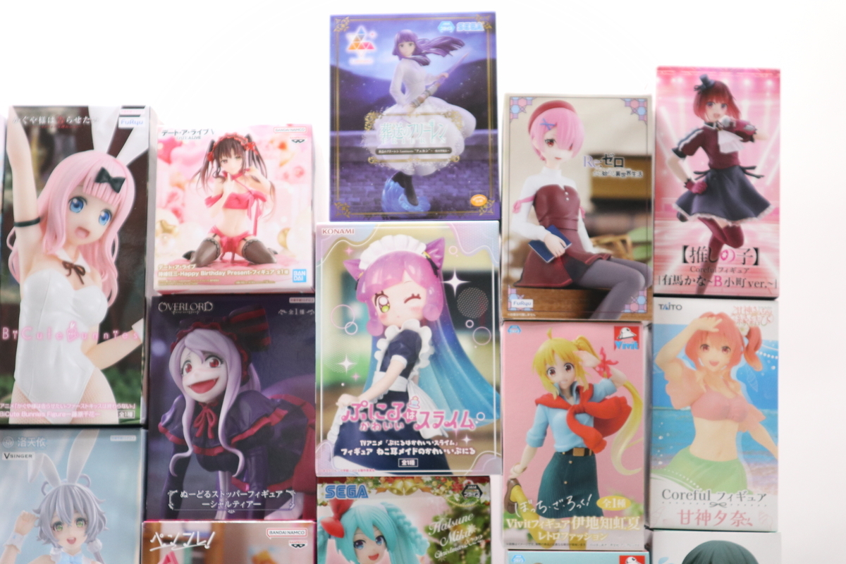 054-m234 【未開封】 ソードアートオンライン 初音ミク リゼロ 葬送のフリーレン このすば 他プライズフィギュアまとめ30個セット_画像3
