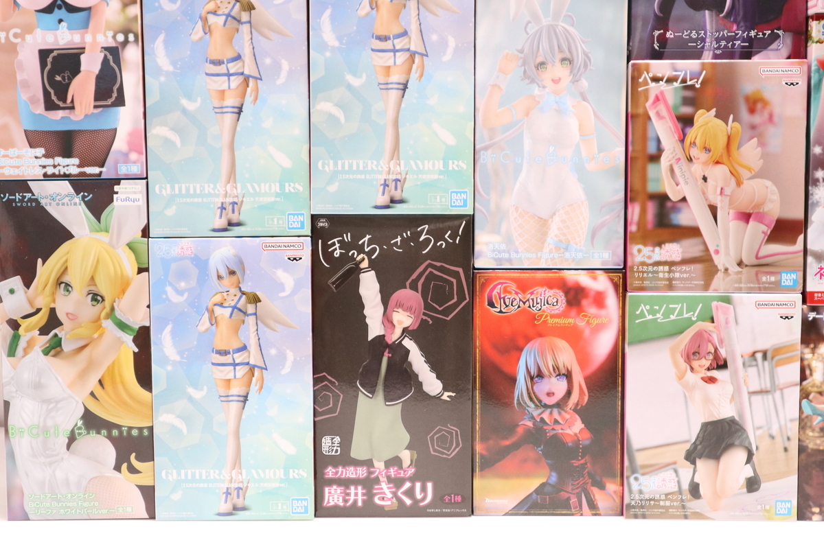 054-m234 【未開封】 ソードアートオンライン 初音ミク リゼロ 葬送のフリーレン このすば 他プライズフィギュアまとめ30個セット_画像4