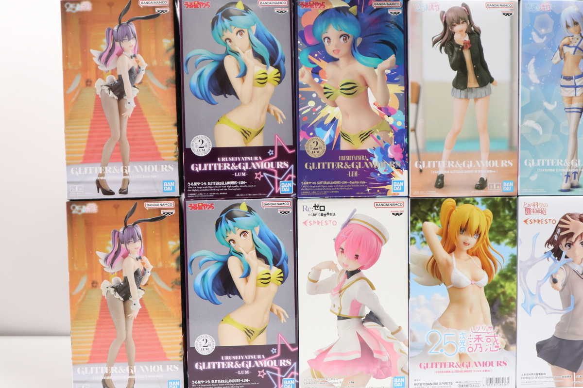 054-m236 【未開封】 2.5次元の誘惑 うる星やつら その着せ替え人形は恋をする 推しの子 転スラ 他プライズフィギュアまとめ26個セット_画像4