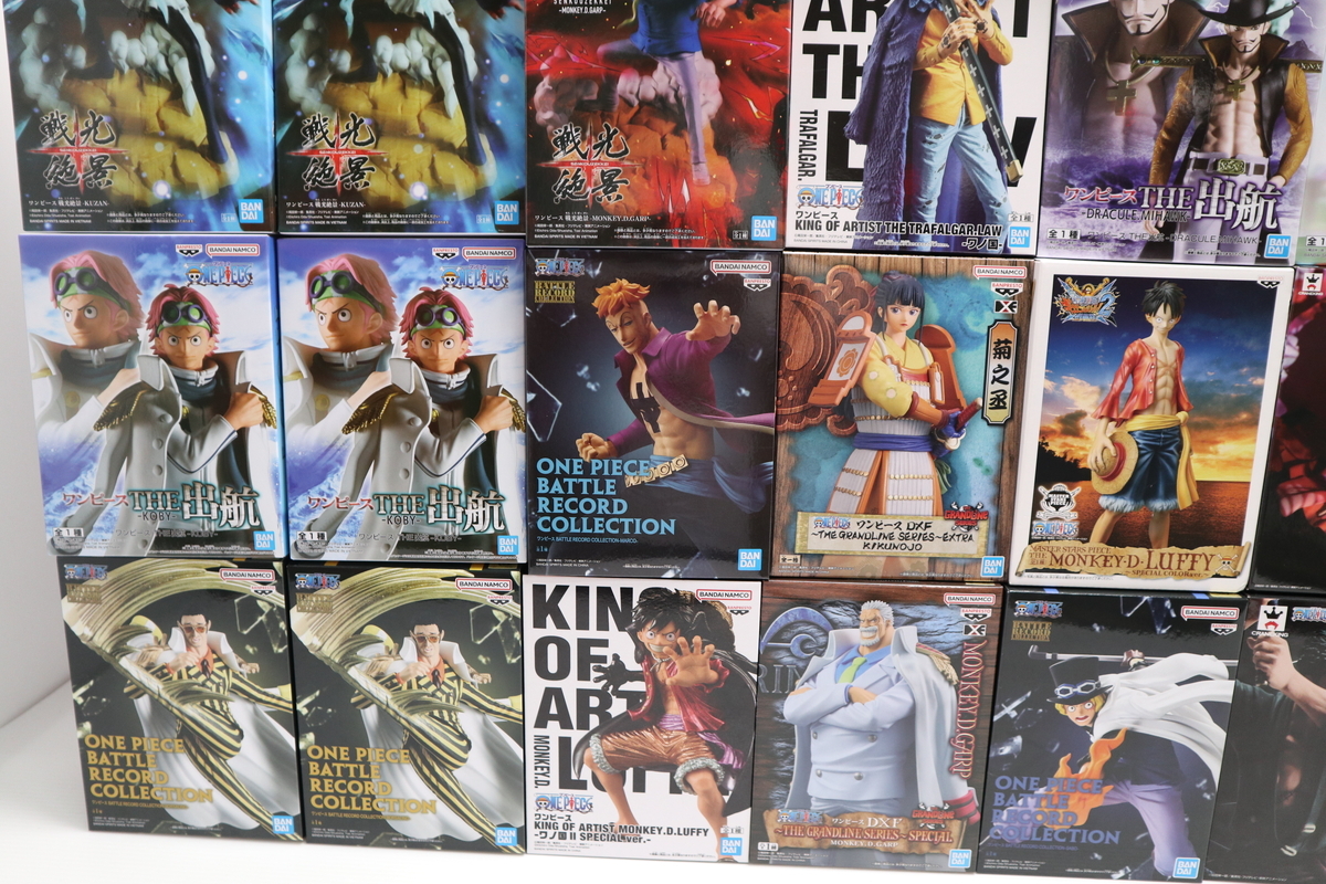 052-m245 【未開封】 サンジ サボ ナミ ロビン ルフィ ガープ ゾロ エース ヤマト クザン チョッパー 他プライズフィギュア36個セット_画像4