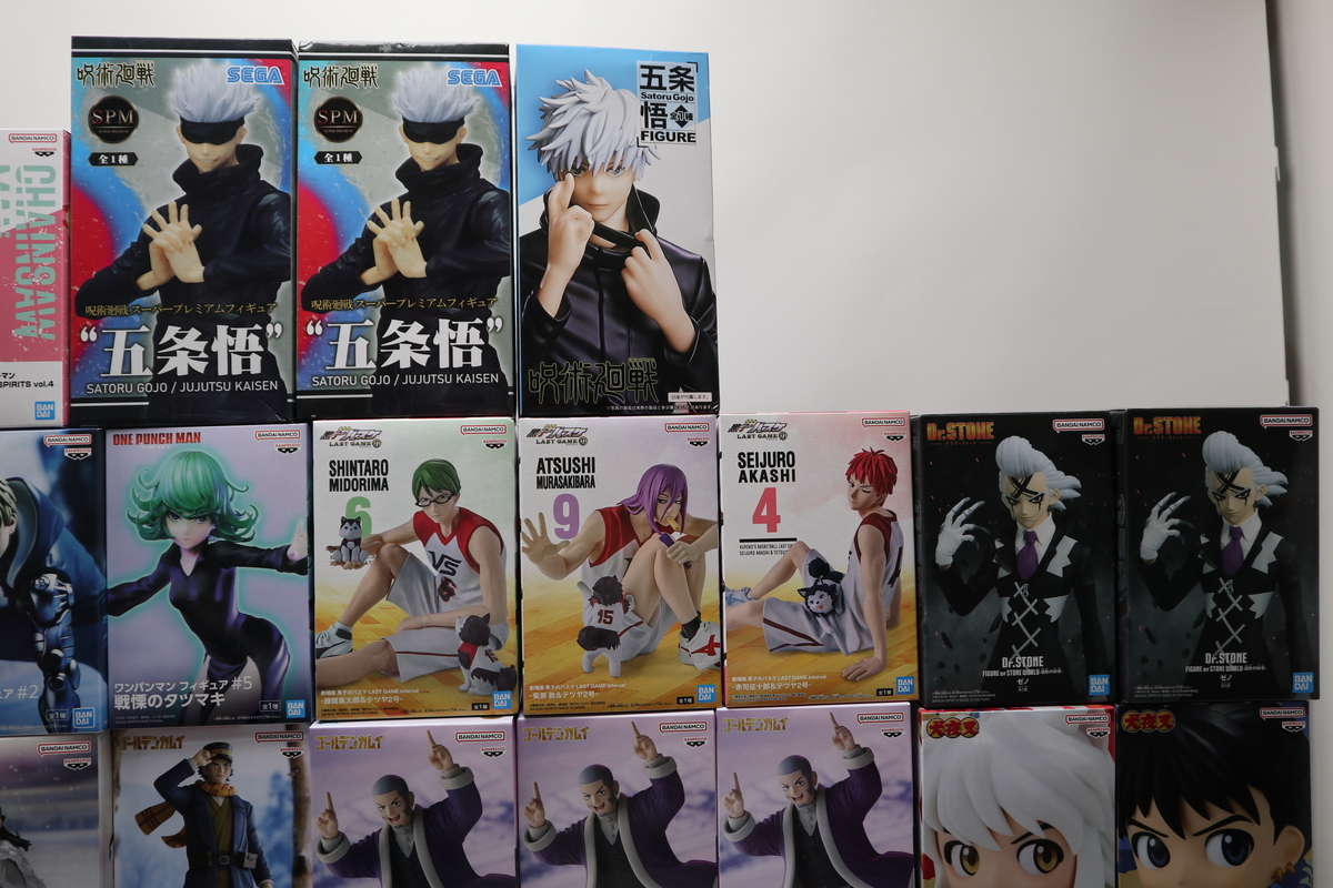 056-m250 【未開封】 僕のヒーローアカデミア 東京リベンジャーズ 地獄楽 ワンパンマン 呪術廻戦 他プライズフィギュアまとめ51個セット_画像3