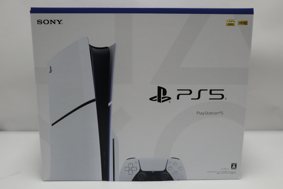 050-m288 【未使用】 PlayStation 5 CFI-2000A01 PS5 Slim ディスクドライブ搭載モデル プレイステーション5_画像1