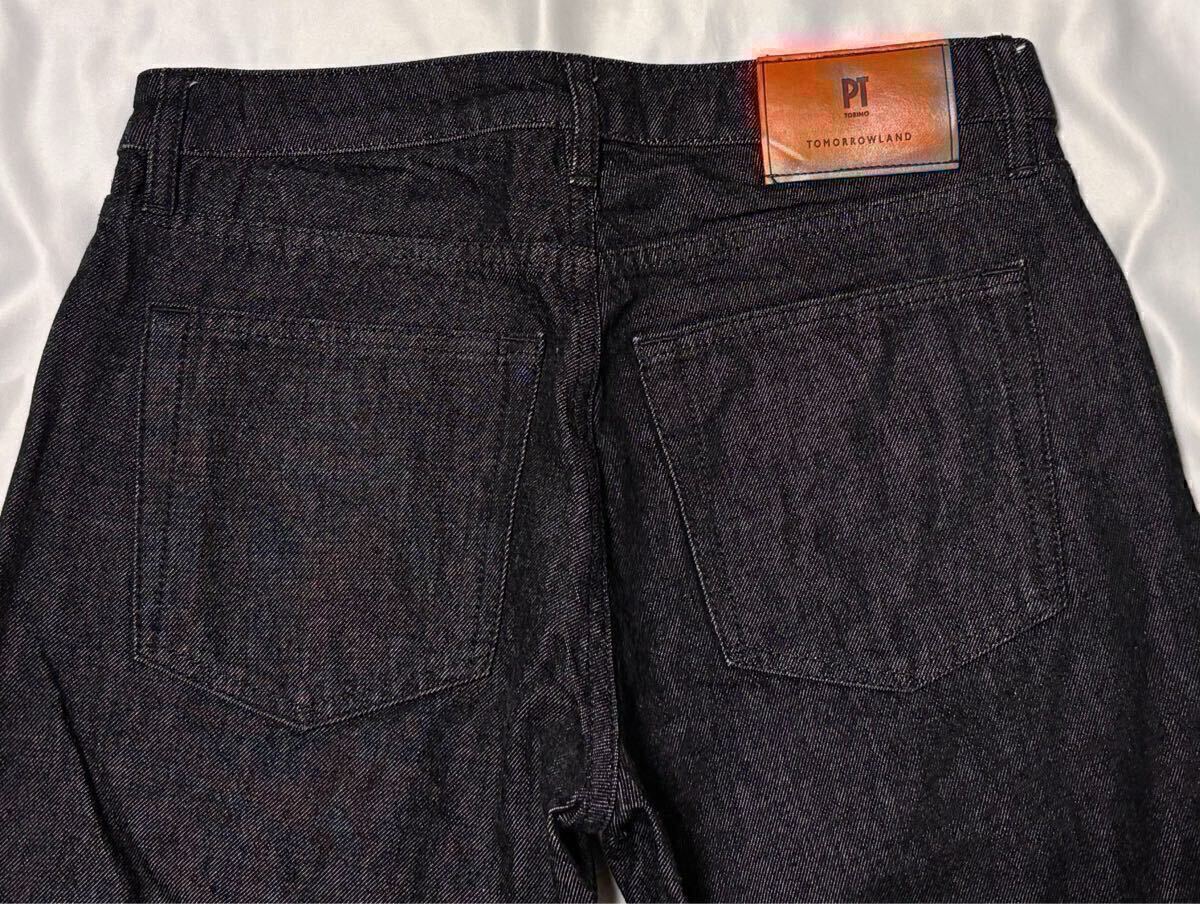 状態良好 PT TORINO ピーティートリノ サイズ 29 S〜M デニムパンツ ブラック系 TOM 1 デニムパンツ ジーンズ TOMORROWLAND 送料無料_画像9