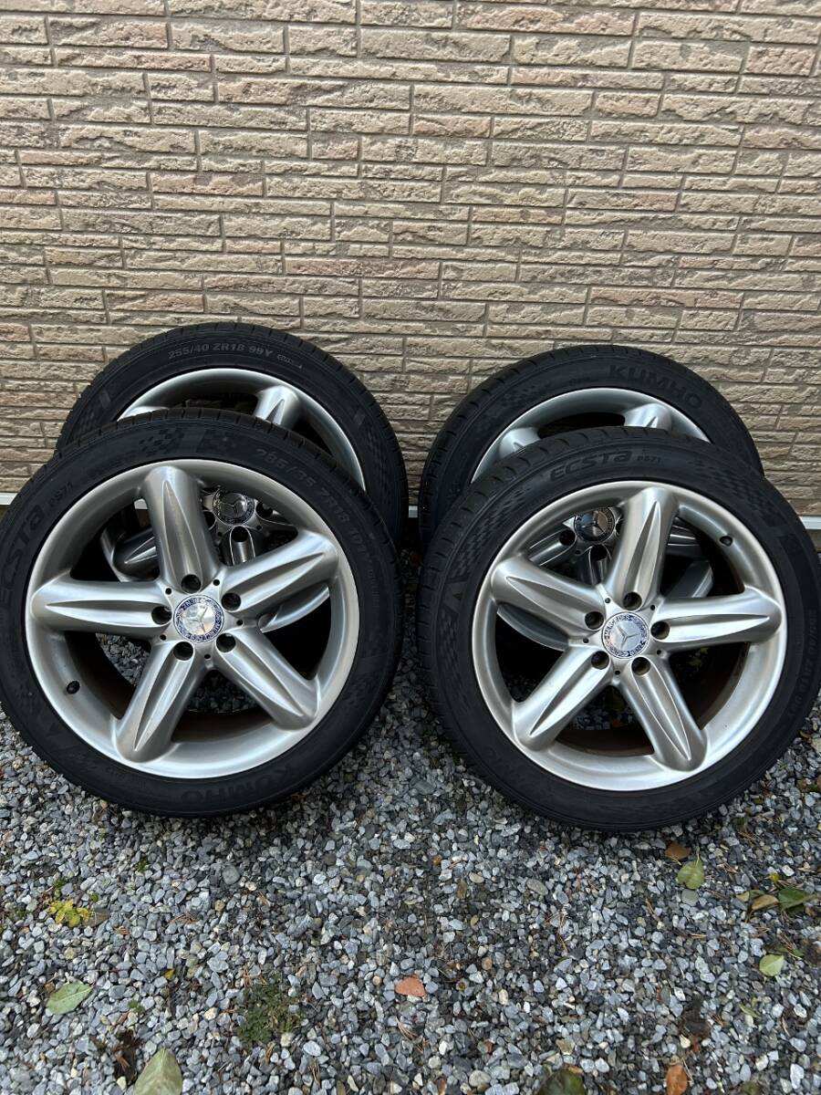 メルセデスベンツ SL R230　溝ありタイヤ付き_画像1