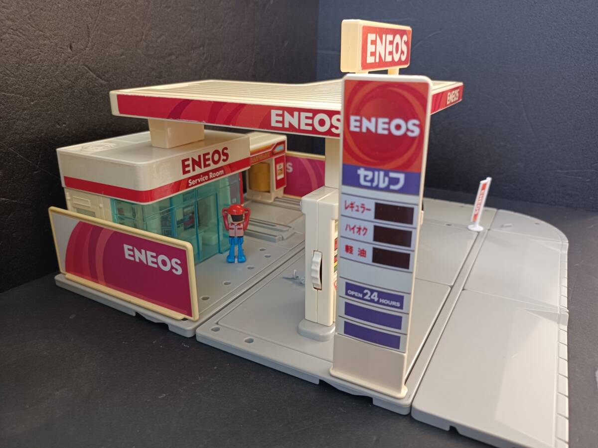 トミカタウン エネオスガソリンスタンドジャンク品_画像3
