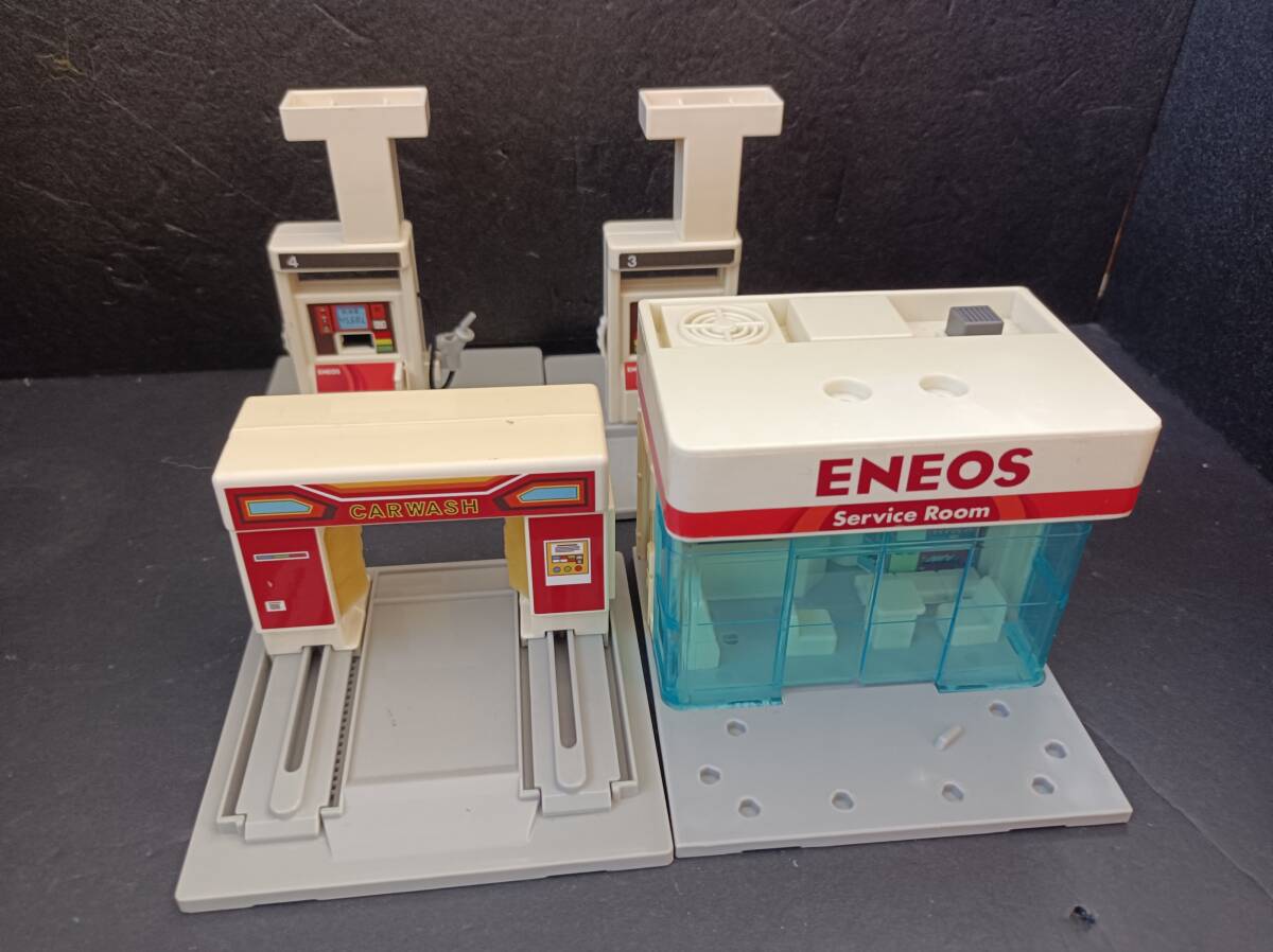 トミカタウン エネオスガソリンスタンドジャンク品_画像4