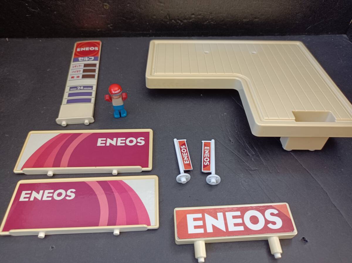 トミカタウン エネオスガソリンスタンドジャンク品_画像6