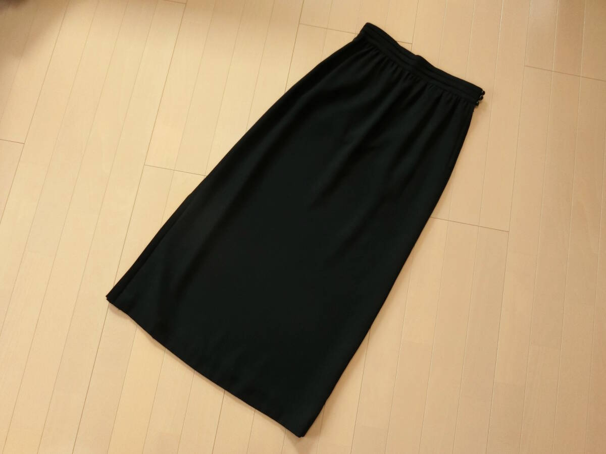 【送料無料】GIVENCHY HI FORMAL ジバンシー ハイ フォーマル★ロングスカート礼服ブラック黒 L～LL☆結婚式卒業式合唱発表会/東京ソワール_画像1