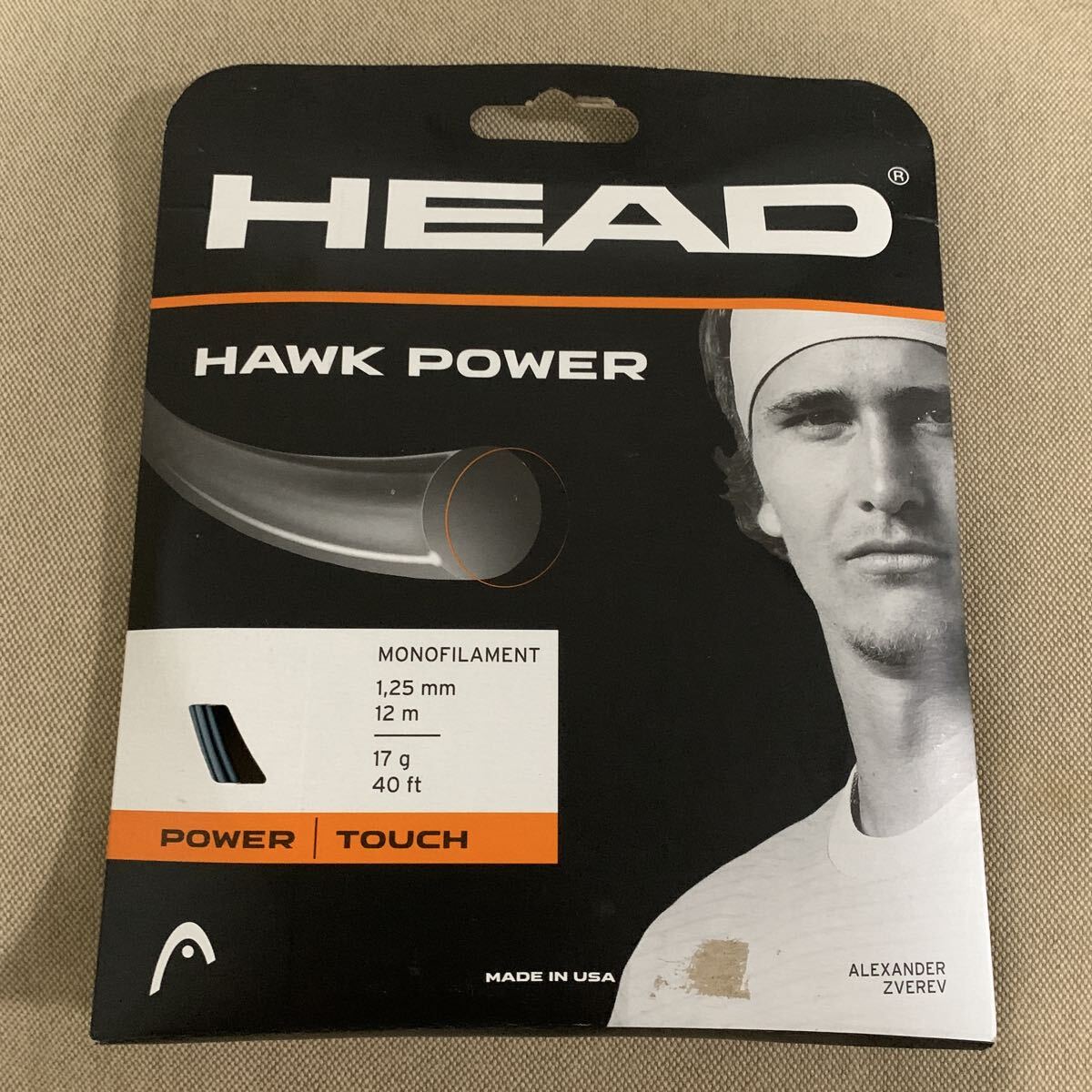 ヘッド　ホークパワー　125 パッケージ品_画像1