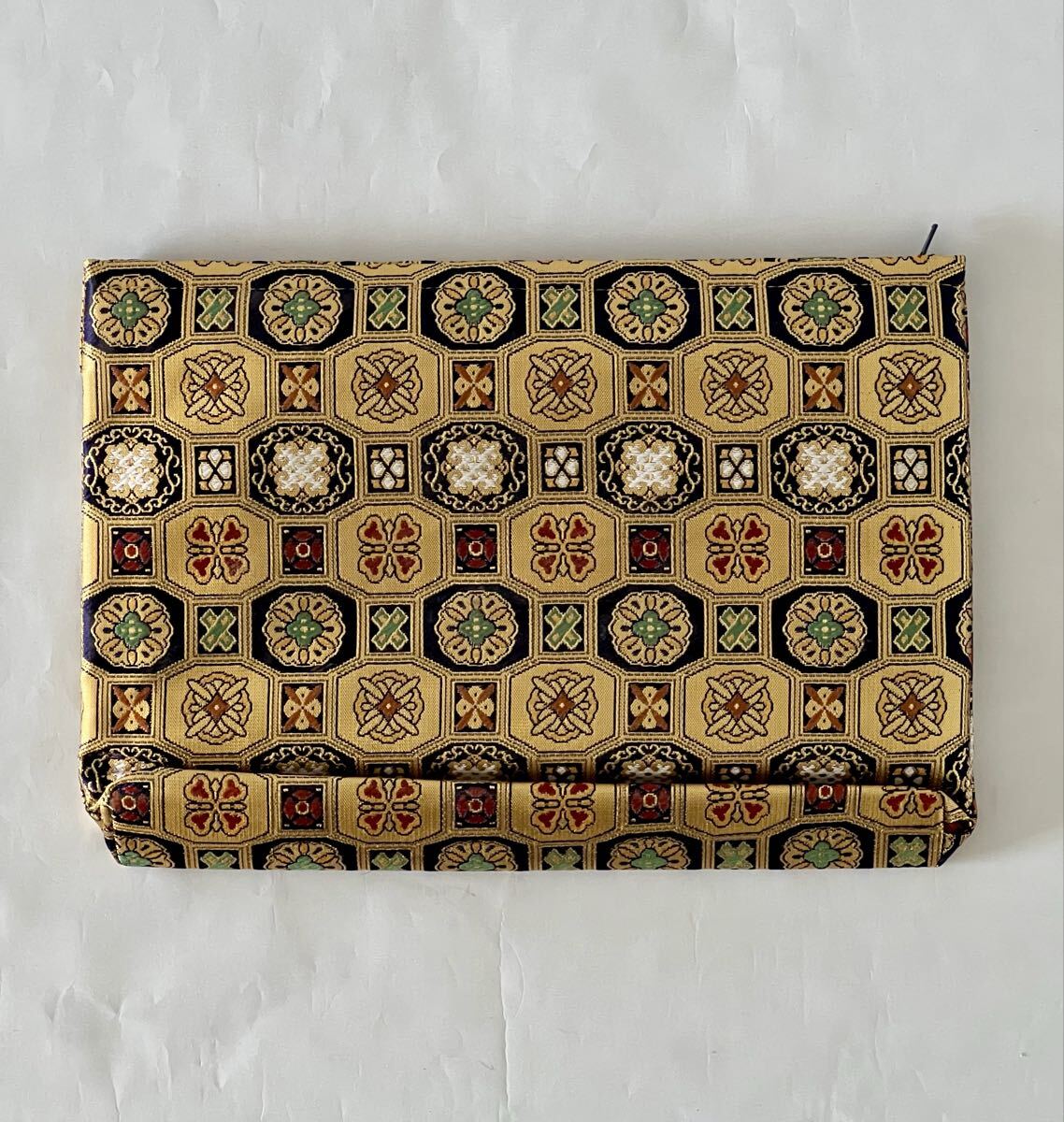 【未使用】経本入れ 小物入れ 亀甲 花菱 仏具 法要_画像2