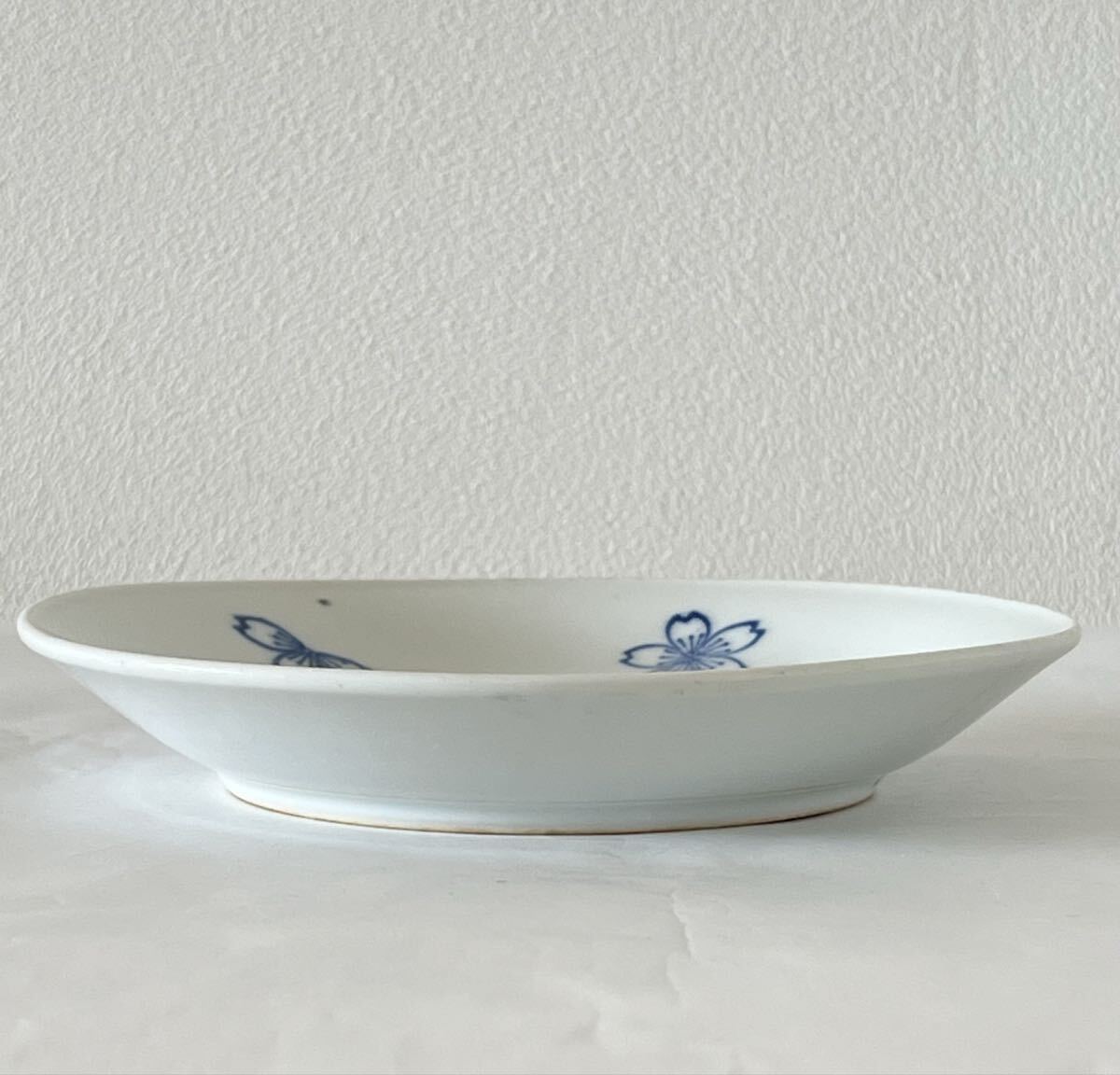 深川製磁 戦争 大日本帝國海軍桜 桜花 皿 ミリタリー 軍隊皿 印判 旧日本軍 軍隊食器_画像6