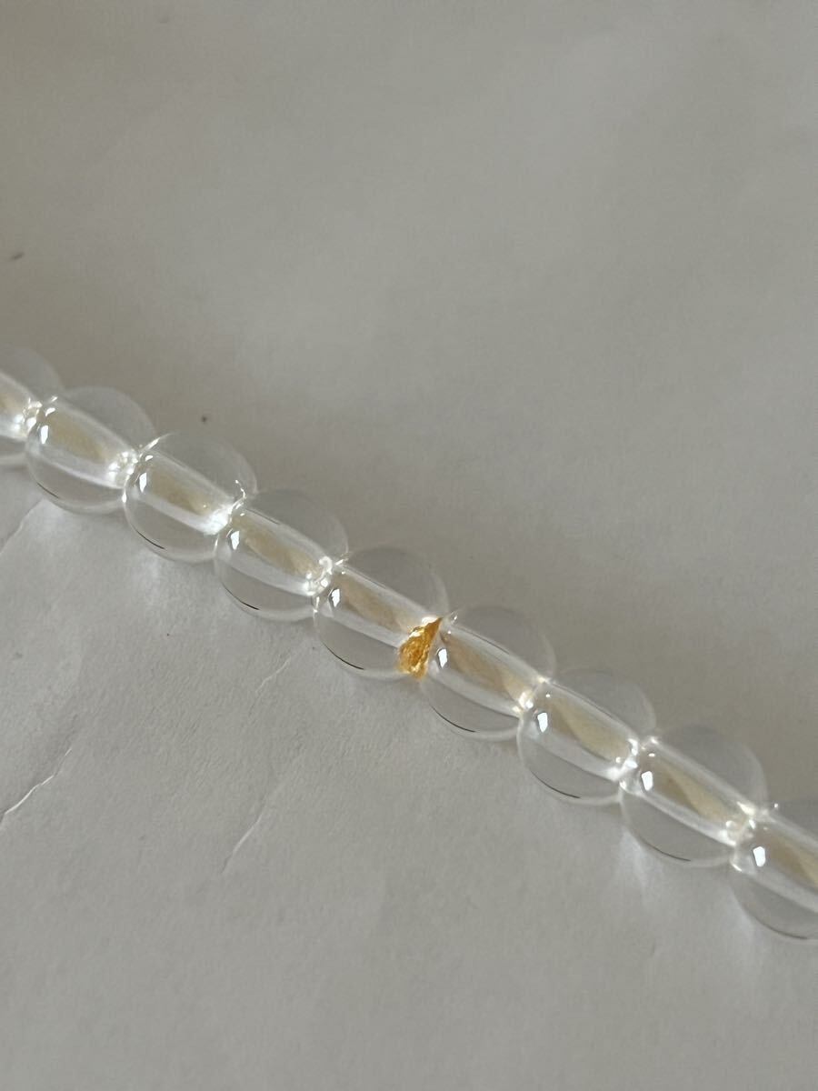 【未使用】念珠 本黒檀 黒丹 正絹白四房 上ハリ 真言宗 天台宗 仏具 法具 数珠_画像7