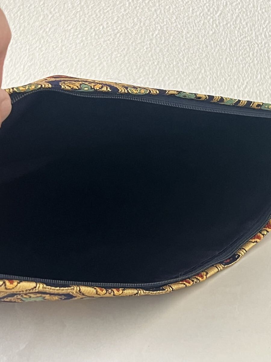 【未使用】経本入れ 小物入れ 亀甲 花菱 仏具 法要_画像7