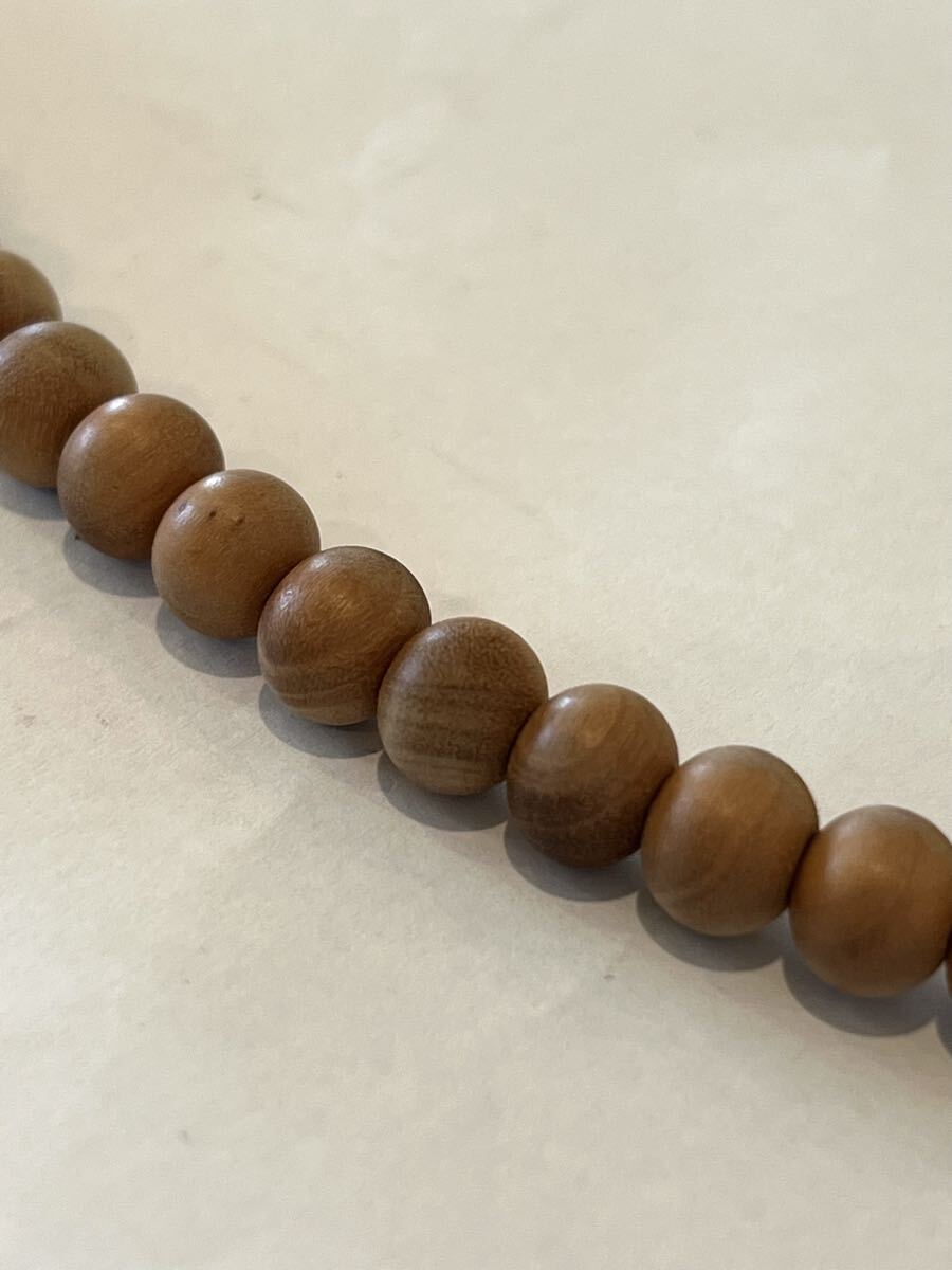 【未使用】念珠 白檀 御念珠 数珠 仏具 法具_画像6