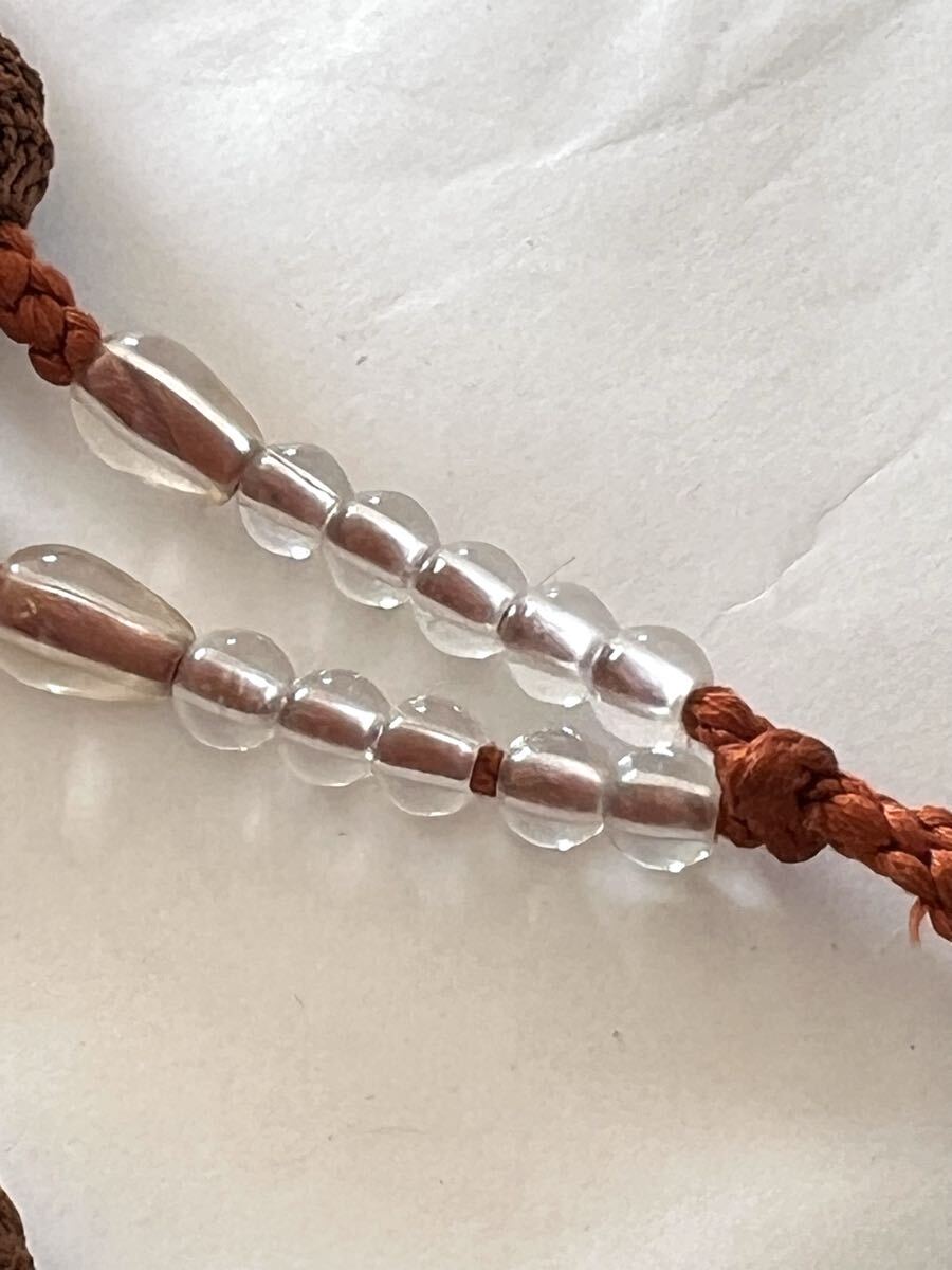 【未使用】 数珠 念珠 鉄刀木 タガヤサン 男性用 仏具_画像6