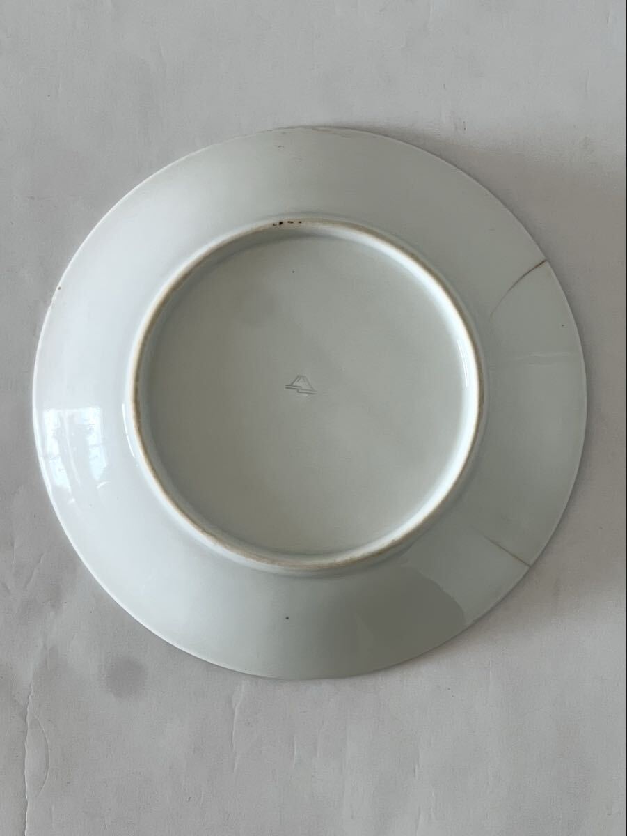 深川製磁 戦争 大日本帝國海軍桜 桜花 皿 ミリタリー 軍隊皿 印判 旧日本軍 軍隊食器_画像7