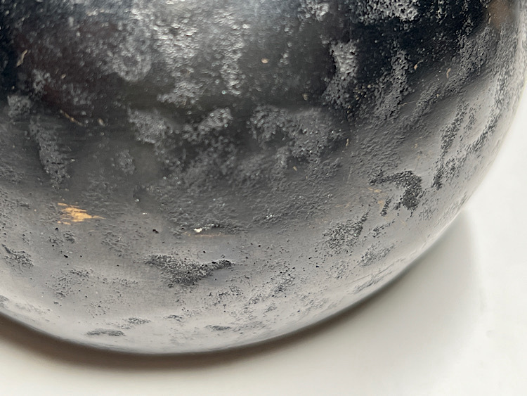 【瑞】西大由作 ブロンズ 花瓶 銅製 _画像8