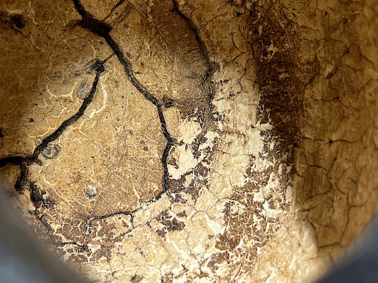 【瑞】西大由作 ブロンズ 花瓶 銅製 _画像4