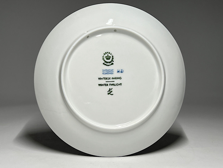 【瑞】ロイヤルコペンハーゲン　イヤープレート　１９７４_画像9