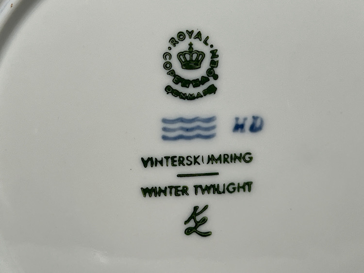 【瑞】ロイヤルコペンハーゲン　イヤープレート　１９７４_画像10