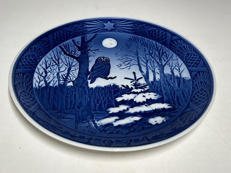 【瑞】ロイヤルコペンハーゲン　イヤープレート　１９７４_画像3