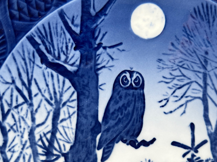 【瑞】ロイヤルコペンハーゲン　イヤープレート　１９７４_画像5