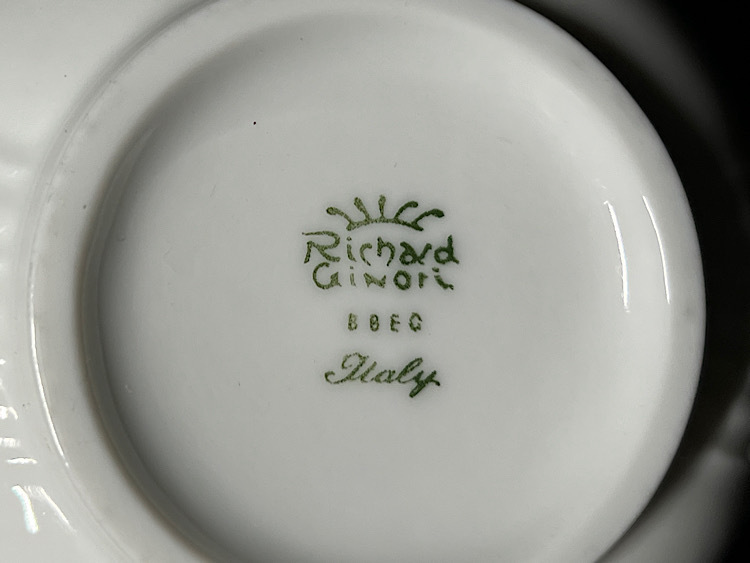 【瑞】リチャードジノリ　ベッキオホワイト　マグカップ　＋　シュガーポット　＋　カップ_画像7