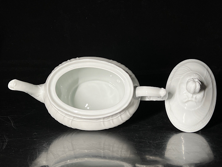 【瑞】リチャードジノリ　ベッキオホワイト　ティーポット_画像5