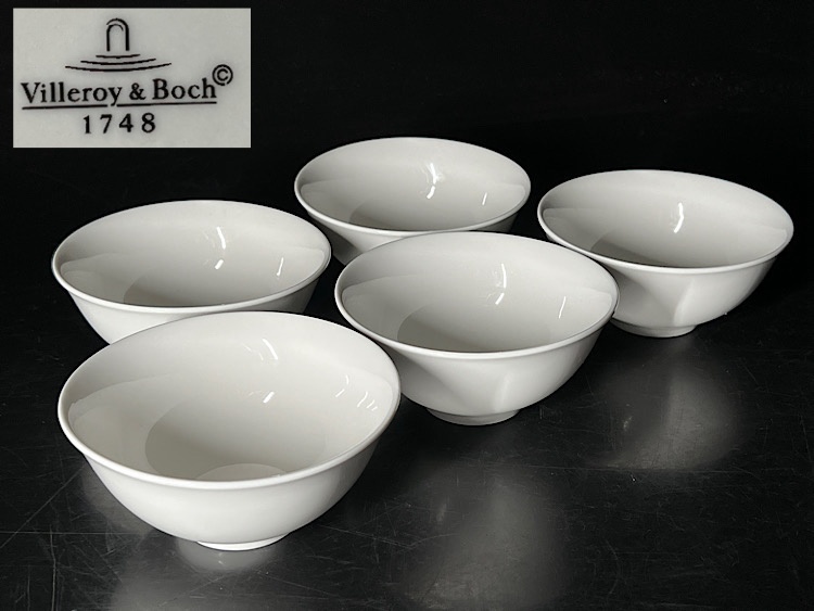 [.] Villeroy & Boch villeroy&boch белый миска 5 позиций комплект диаметр :11.5cm
