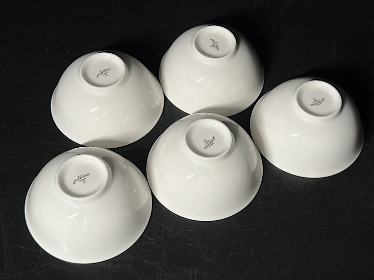 [.] Villeroy & Boch villeroy&boch белый миска 5 позиций комплект диаметр :11.5cm