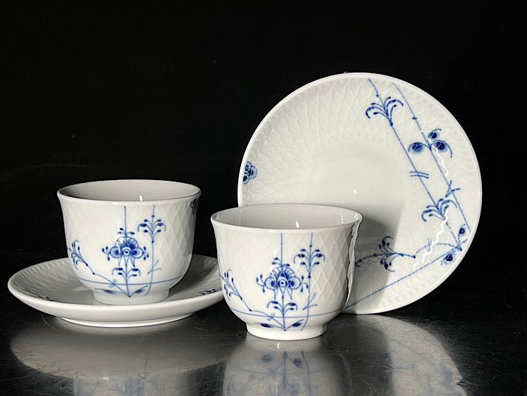 [.] Royal Copenhagen Pal metejapa потребности чайная чашка & блюдце 2 покупатель комплект 