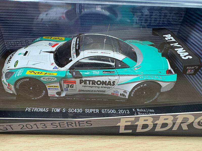 未展示品 EBBRO 1/43 PETRONAS TOM'S SC430 SUPER GT500 2013 No.36 エブロ_画像2